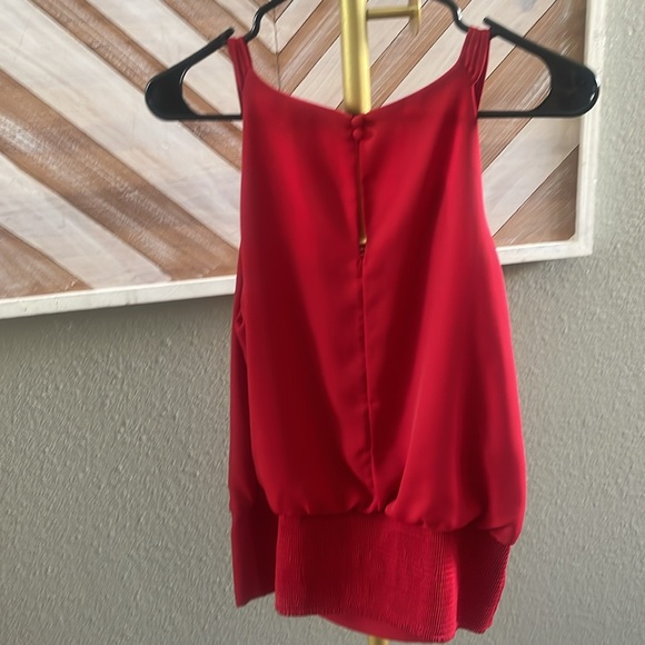 White House black market red dress tank size small - Picture 7 of 11